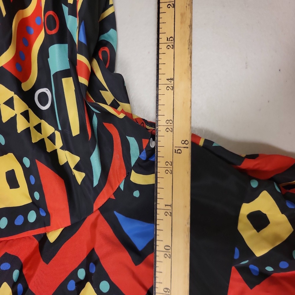 REASON Brand Pullover Jacket Mens Size L Multi Color‎ Geometric Design - Picture 10 of 11